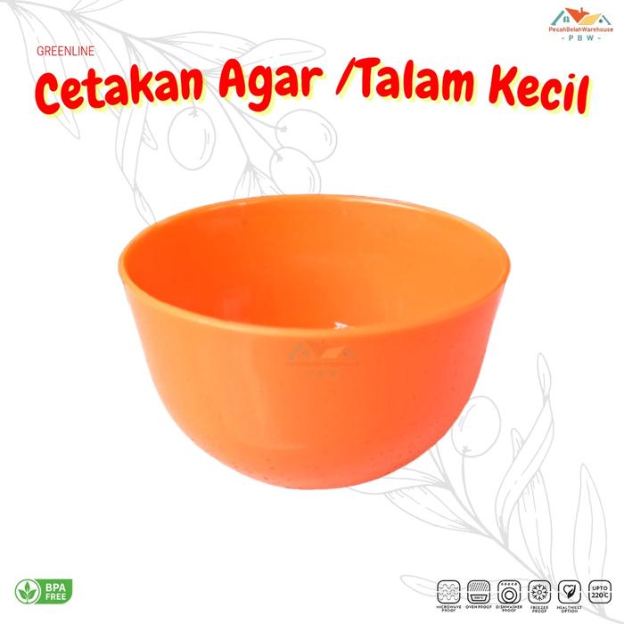 Gambar [Ecer] Cetakan Kue Talam Kecil /Kue Mangkok / Cetakan Puding Telor Cep - Orange dari Houseware.Store undefined Tokopedia