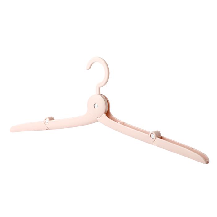 Gambar ZOZO Gantungan Baju Lipat Travel Hanger Portable Foldable Multifungsi - Gantungan Pink dari ZOZO INDONESIA_NEW undefined Tokopedia