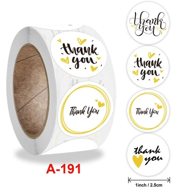 Sticker Packaging Roti Jual Sticker Label kemasan kue roti toples cookies kado souvenir - A191 ...
