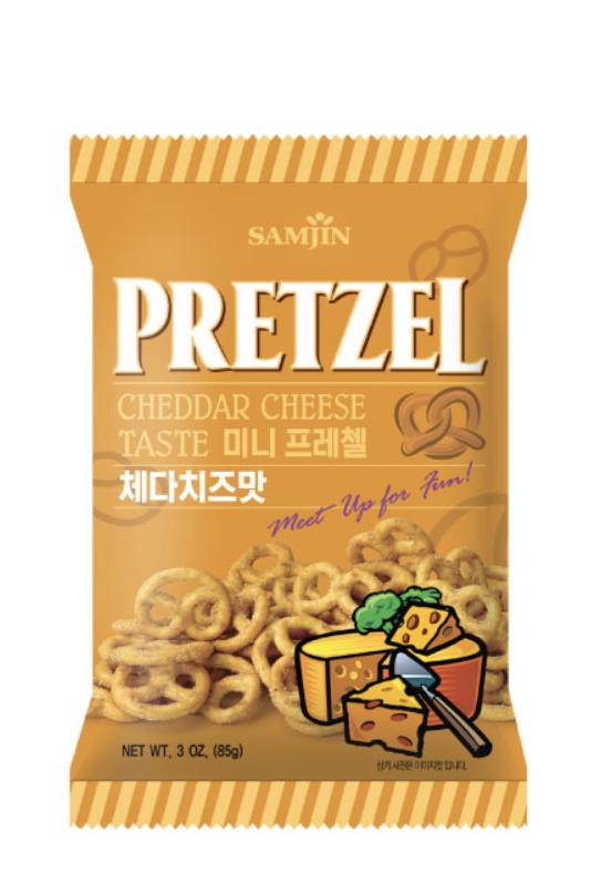 Gambar SAMJIN Pretzel | Cheddar Cheese | Seafood | Spicy Beef | Wasabi - Cheddar Cheese dari THE FOOD EMPIRE undefined Tokopedia