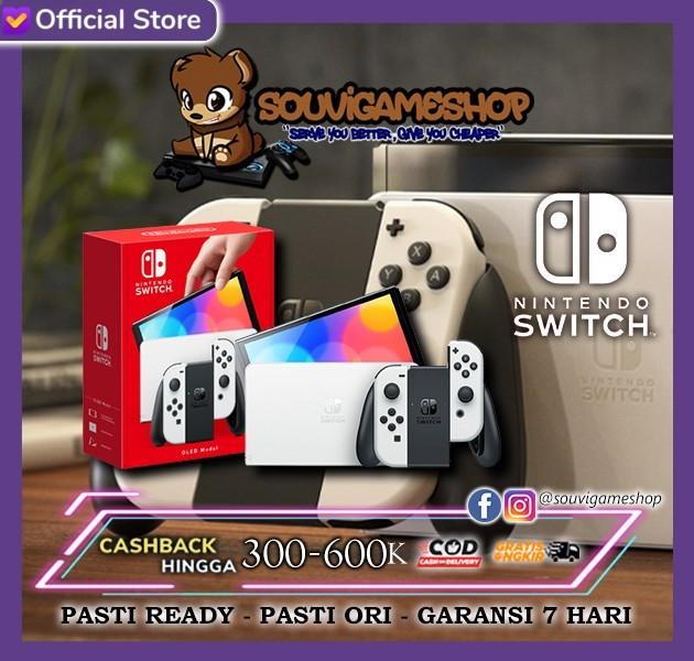 Gambar PALING MURAH!! NINTENDO SWITCH OLED MODEL VERSION CONSOLE MESIN WHITE - CONSOLE NEW, REG LUAR dari souvigames undefined Tokopedia