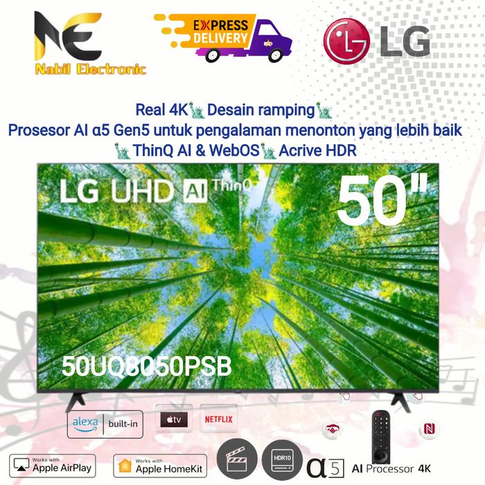 Jual LG 50UQ8050PSB LED 50 INCH UHD 4K SMART TV WITH MAGIC REMOT
