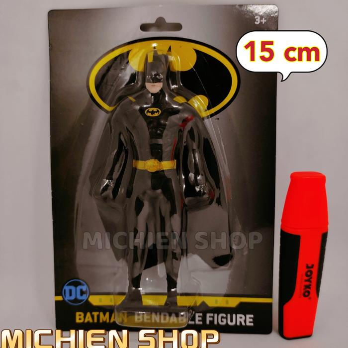 Gambar DC Comics Michael Keaton Batman 1989 Movie Bendable Figure - BATMAN HITAM dari MICHIEN-SHOP undefined Tokopedia