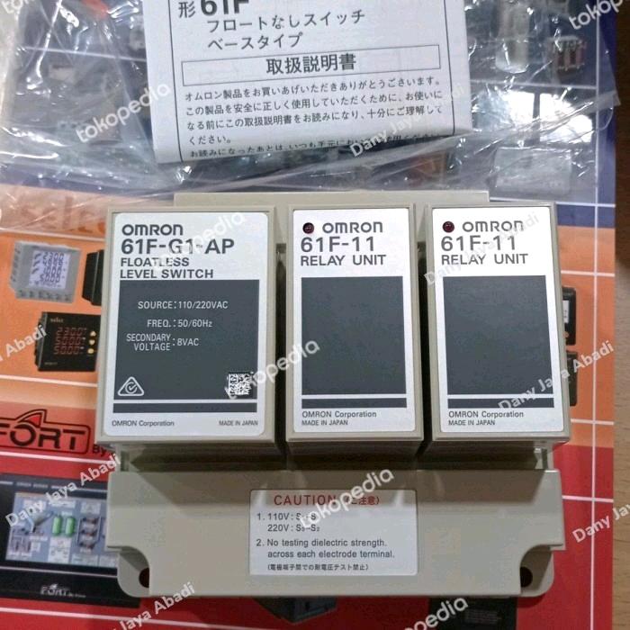 Jual wlc omron 61fg1ap relay unit 61f11 level switch 61f g1 ap 61f