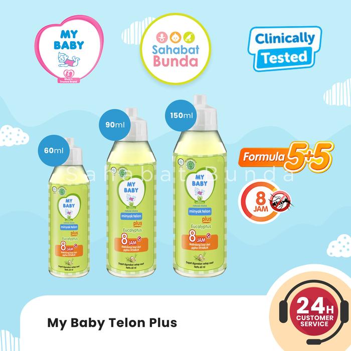 Gambar MY BABY minyak telon 150ml - TELON PLUS, 30ML dari Sahabat.Bunda undefined Tokopedia