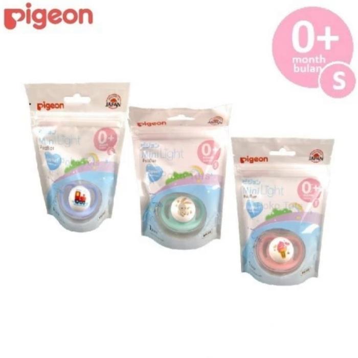 Gambar Pigeon Baby Mini Light Silicon Pacifier S M L - Empeng Bayi Ada Tutup - Biru Muda, M dari Lynx86 Shop undefined Tokopedia