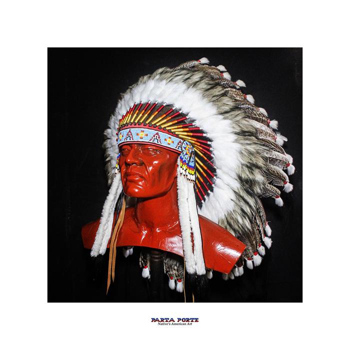 Gambar Topi Indian Parta Porte Exlusive - Warbonnet dari Parta Porte_NEW undefined Tokopedia