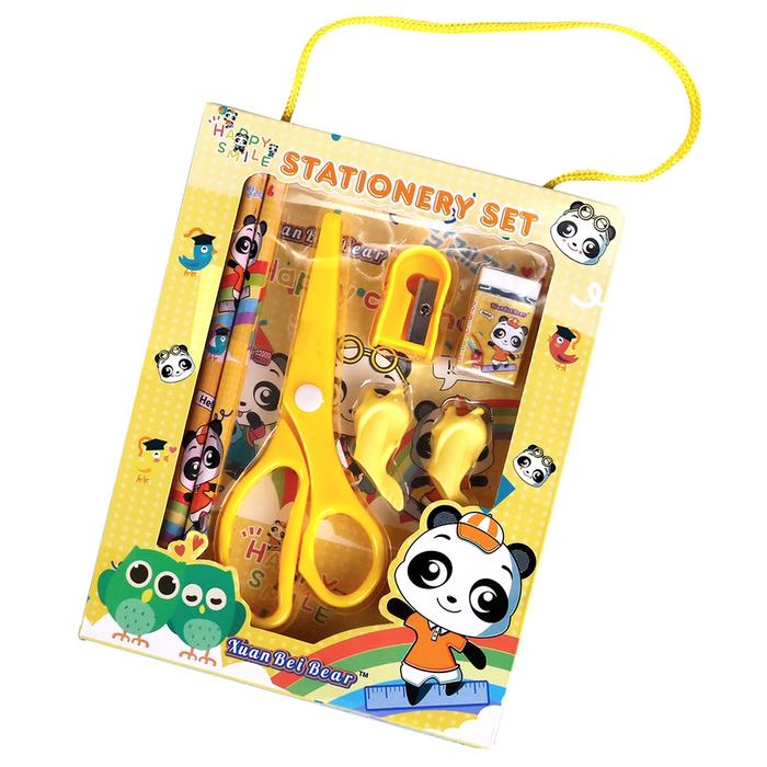 Gambar Paket Alat Tulis 4 In 1 Alat Tulis Sekolah Matougui WJB-002 - Kuning dari Matougui Outdoor Sport undefined Tokopedia