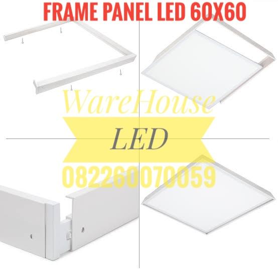 Gambar Lampu Panel Led 60x60 cm 48watt Downlight Panel 60 x 60 48 watt 48w - FRAME 60X60 dari Warehouse LED undefined Tokopedia
