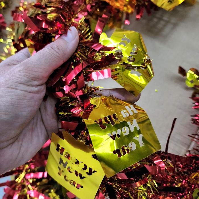 Gambar Slinger Imlek Merah Huruf Fu Ornamen Imlek Tinsel Merah Emas Bunga Fuk - NEW YEAR CS-91 dari MadisonShop undefined Tokopedia