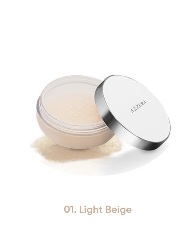 Gambar AZZURA Loose Powder Bedak Tabur - Bedak Azzura - 01 LIGH BEIGE dari Skincare and Co. undefined Tokopedia