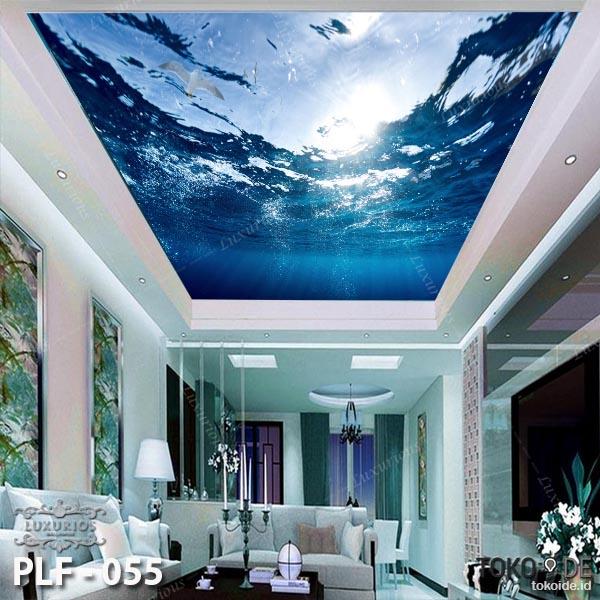 Gambar 3D Custom Wallpaper Plafon | Sticker Atap Langit | Stiker bawah Laut - PLF - 055, Korea dari Velsignet Store undefined Tokopedia