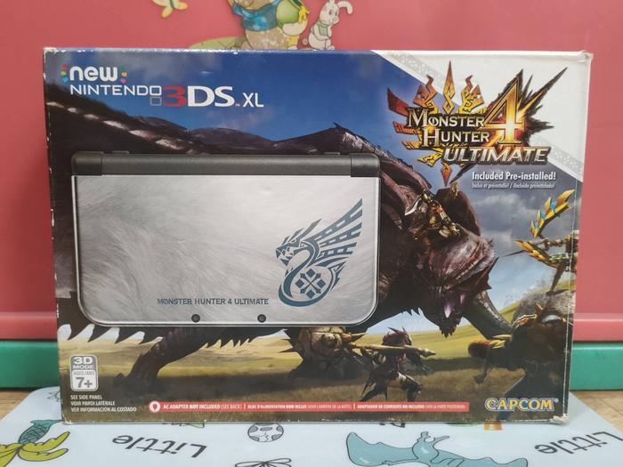 3ds Xl Monster Hunter 4 Ultimate Edition Jual New Nintendo 3DS XL Monster Hunter Ultimate 4 Limited Edition