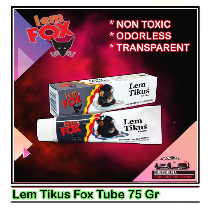 Gambar Lem Tikus Fox Tube 75Gr / Rat Glue dari Lightmedia undefined Tokopedia