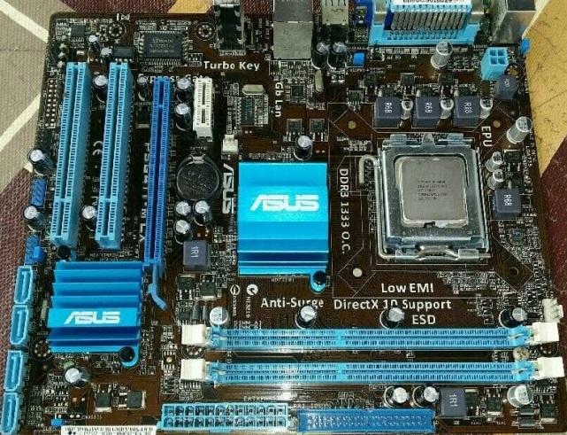 Gambar MOTHERBOARD MOBO G41 ASUS GIGABYTE DDR3 LGA 775 - mianboard G41 dari Wahid Computer undefined Tokopedia