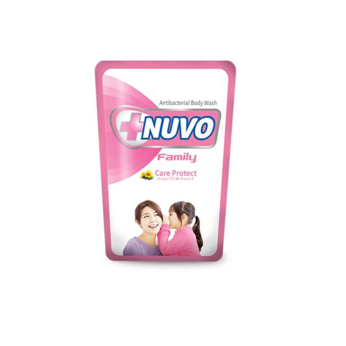 Gambar NUVO Sabun mandi cair refill 450 ml - Merah Muda dari TOP.co.id undefined Tokopedia