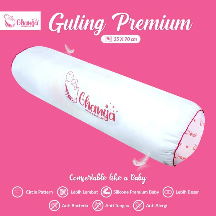 Gambar GHANYA Guling Premium Sintetis Polyester - GULING 35x90 dari ghanya undefined Tokopedia
