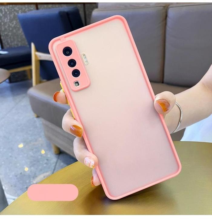 Gambar Casing Hp Custom Shock Case Infinix Smart 6 2/32 Smart 6 3/64 - Polos ( Pink ) dari silver phone undefined Tokopedia