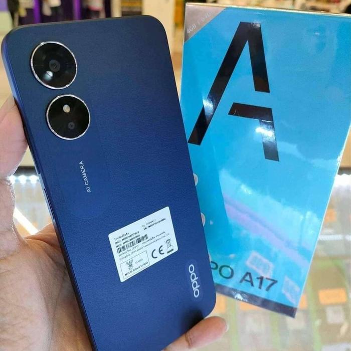 Gambar Oppo a17 second rasa baru Ram 4/64 - Hitam, fulset ram 4/64 dari Cantika amanah celuller undefined Tokopedia