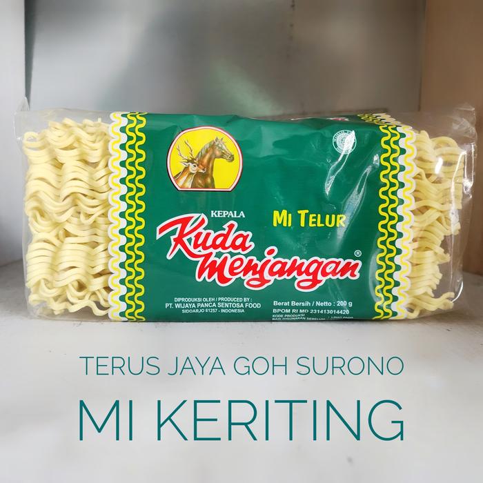Gambar Mi Telur Mi Keriting Kuda Menjangan Mie Telor Kuda Menjangan dari Goh Surono Online Shop undefined Tokopedia