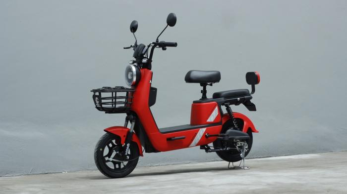 Gambar Sepeda Listrik Goda 147 Golden Tiger Premium Ellegant 500W Garansi SNI - Merah dari Sepeda dan Motor Listrik undefined Tokopedia