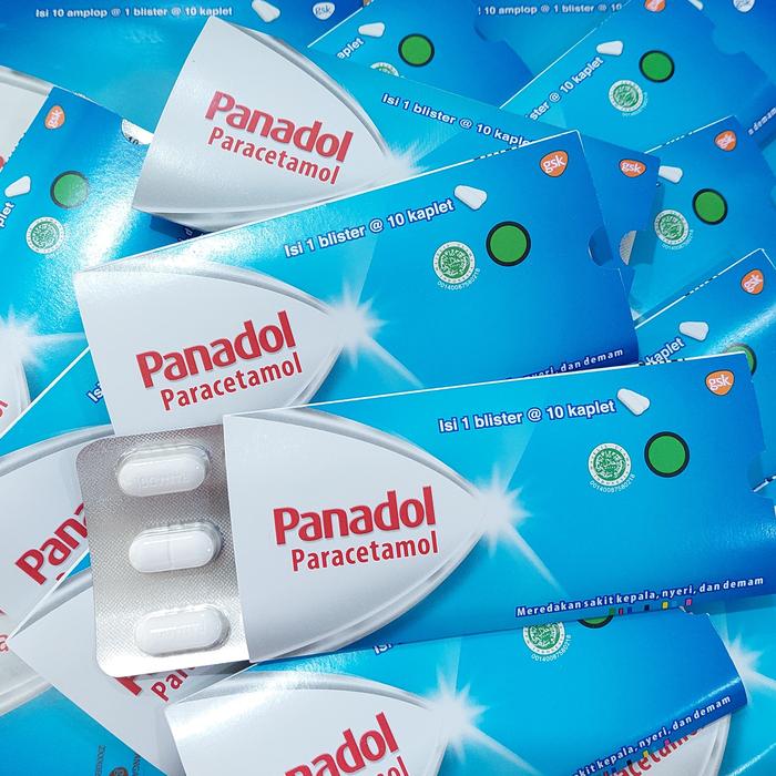 Gambar panadol flu dan batuk / panadol extra / panadol tablet strip - biru strip dari apt mutiara jaya undefined Tokopedia