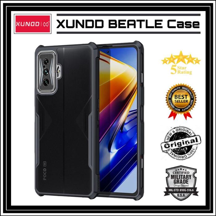 Gambar XIAOMI POCO F4 GT /REDMI K50 GAMING 5G XUNDD BEATLE ORIGINAL HARD CASE - HITAM., POCO F4 GT 5G dari Case Thebest undefined Tokopedia