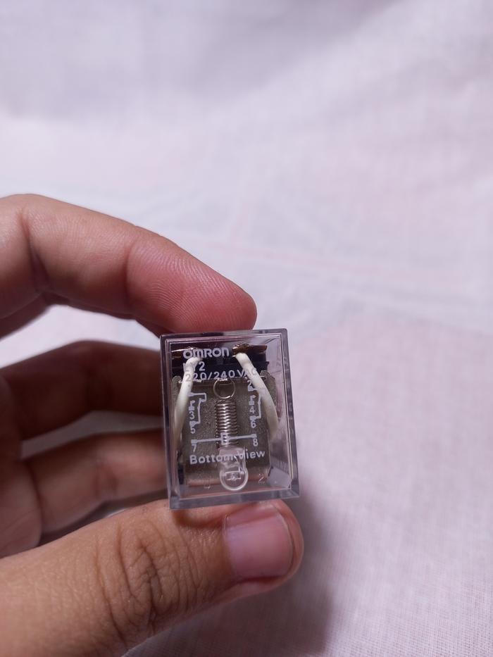 Gambar Relay Omron LY2 220 VAC 10 A 2 Pole - Tanpa socket dari Eltronics Pro undefined Tokopedia