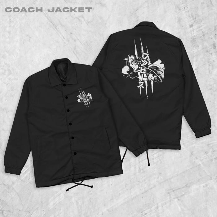 Gambar RISRUS Sanji Jaket Coach Jaket Zipper Pria Jaket Parasut Unisex - COACH HITAM, L dari RisRus Official undefined Tokopedia
