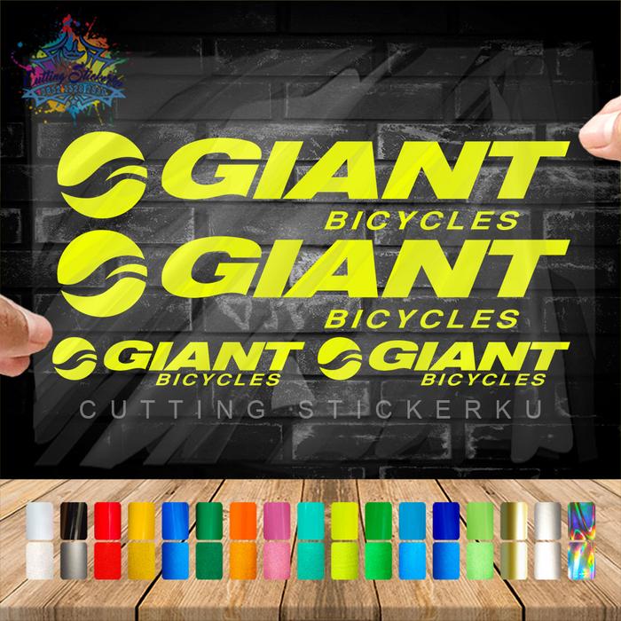 Gambar Cutting Stiker Giant Variasi Sepeda Sticker Frame Aksesoris Body Style - Lemon, 20x10 dari Cutting Stickerq undefined Tokopedia