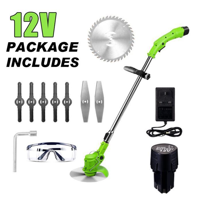 Gambar Mesin potong rumput 36V/48V Mesin Pemotong Rumput mesin rumput baterai - 12V Hijau dari Ananya Toko undefined Tokopedia