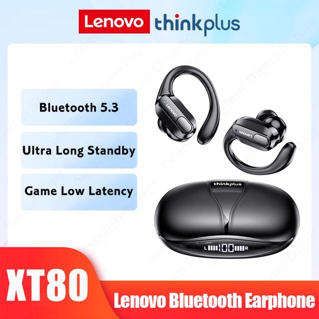 Gambar Lenovo XT80 TWS True Wireless Bluetooth Sports Headphones Waterproof - Hitam dari bluetooth headphone store undefined Tokopedia