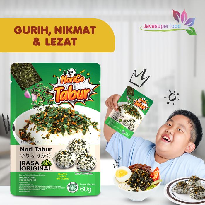 Gambar Nori Tabur Rumput Laut Panggang 60g - Original dari Java Super Food undefined Tokopedia
