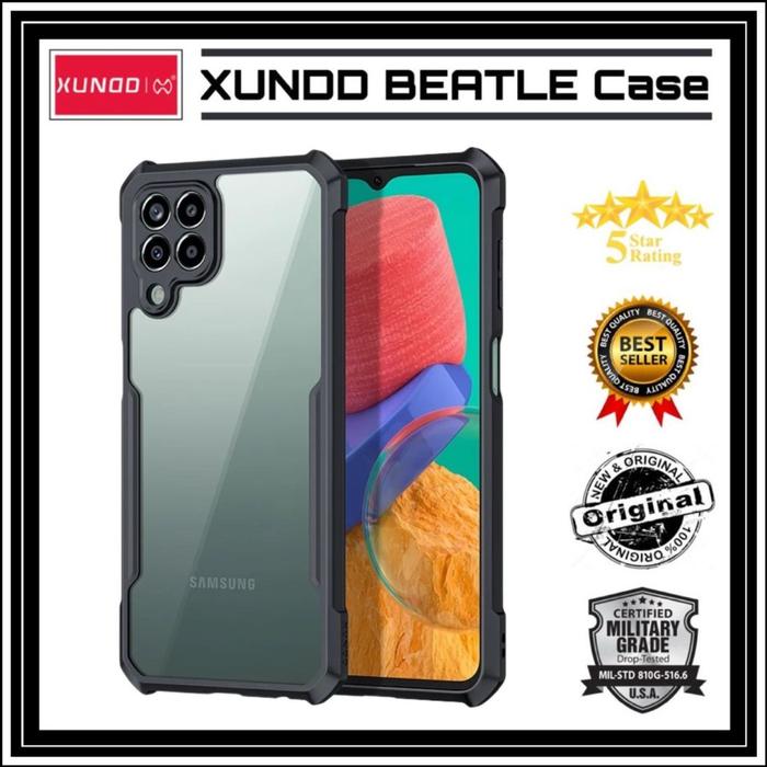 Gambar SAMSUNG GALAXY M33 5G XUNDD BEATLE ORIGINAL HARD SOFT CASE CASING TPU - HITAM., SAMSUNG M33 dari Case Thebest undefined Tokopedia