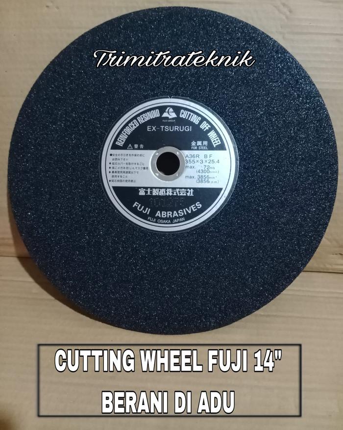 Jual Batu Cutting Wheel 14 inch Merk Fuji Osaka Japan Kating Potong ...