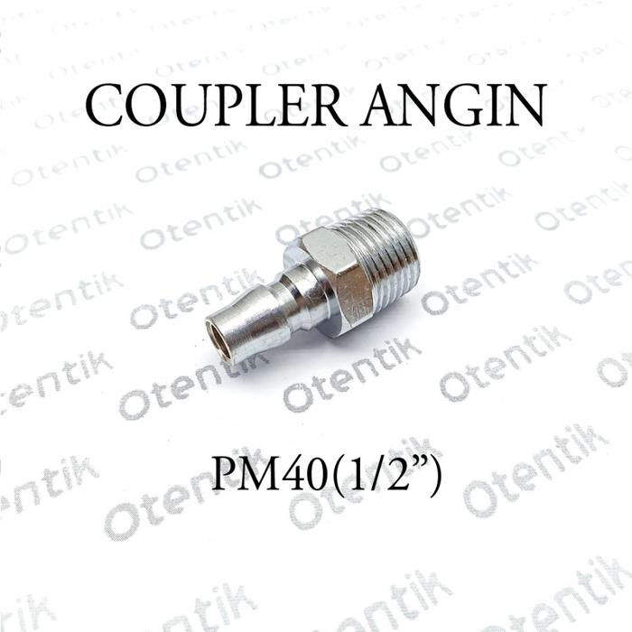 Gambar COUPLER PM40 PF40 PH40 PP40 DRAT SAMBUNGAN SELANG ANGIN KOMPRESOR - PM40 dari Otentik teknik undefined Tokopedia