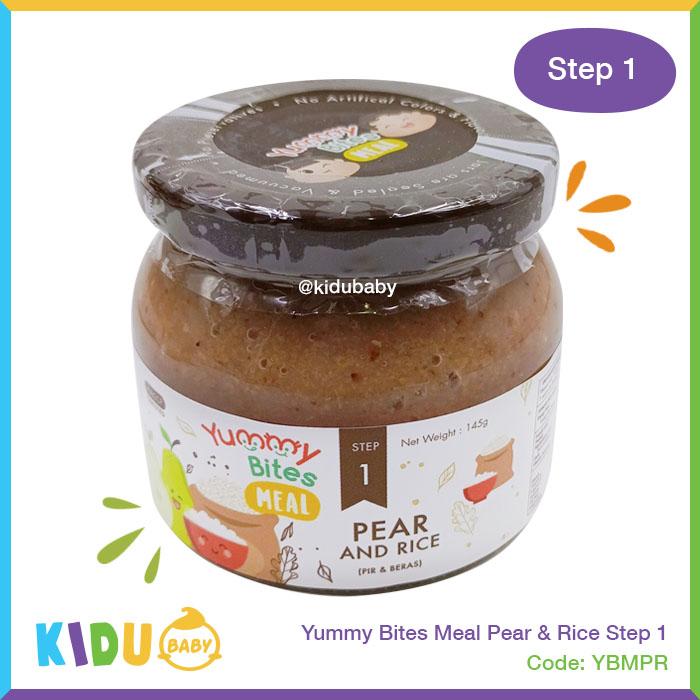 Gambar Yummy Bites Meal Step 1 Step 2 Step 3 All Varian - S1 Pear & Rice dari Kidu Baby undefined Tokopedia