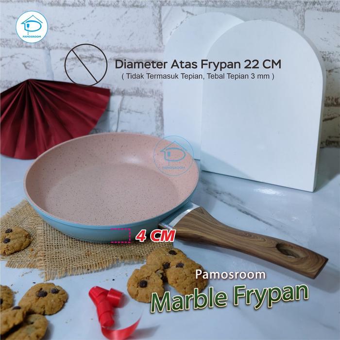 Gambar SPESIAL 22,222 HL SALEBRATION ANNIV Pamosroom New Mini Frypan 12cm - 20BiruKayuIdc dari pamosroom undefined Tokopedia