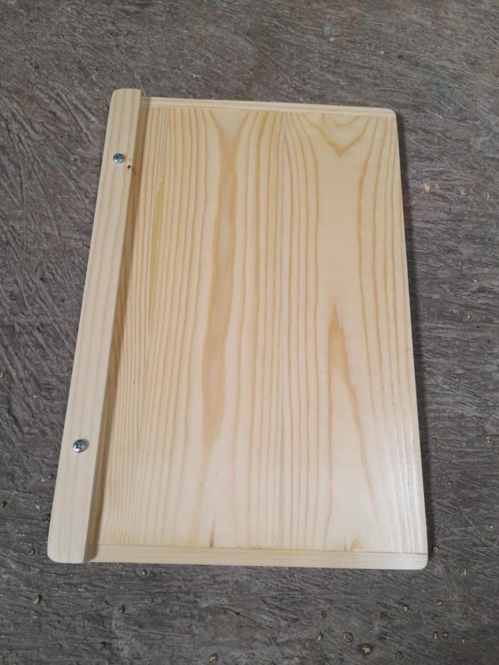 Gambar menu board papan menu kayu alas kertas menu - samping dari DNA Kreasindo undefined Tokopedia