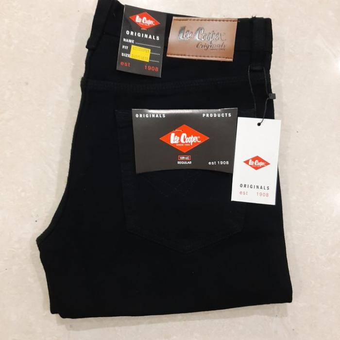 Gambar Celana jeans pria reguler standart fit - Biru Retro, 33 dari suksesbigsize undefined 4 Tokopedia