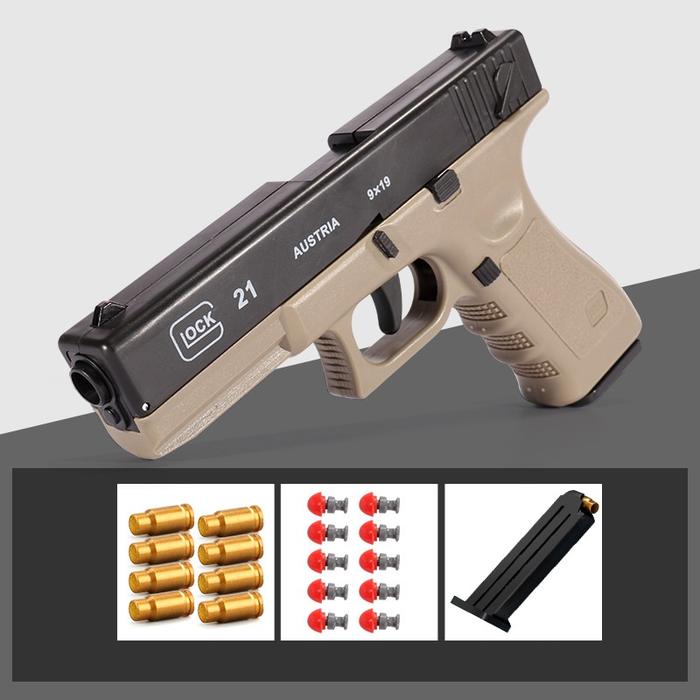 Gambar G18 shell ejecting blowback Toys - Cokelat dari WGB SHOP undefined Tokopedia
