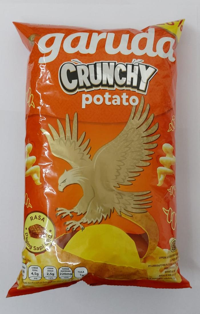 Gambar Garuda Crunchy snack potato / O'corn - potato sapi BBQ dari Viyas Mart undefined Tokopedia