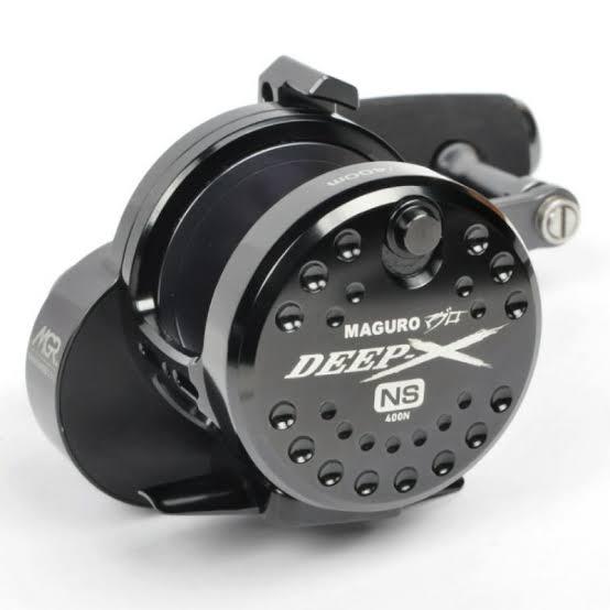 Gambar Reel OH MAGURO DEEP X NS 400 500 600 Handel Kiri / Handel Kanan - Black Grey, 400N / Kanan dari SF ARENA undefined Tokopedia