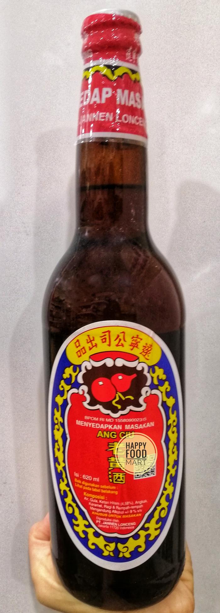 Gambar LAO HWANG ANG CIU 620 ML/ANGCIU LONCENG/ARAK MASAK PUTIH/PEK BIE TJIOE - AC LONCENG dari happy food mart undefined Tokopedia