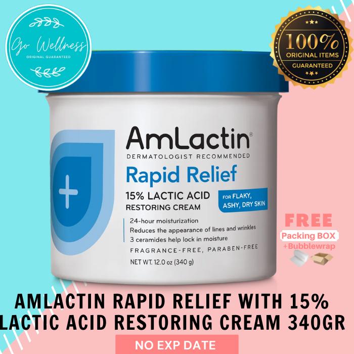 Gambar Amlactin Rapid Relief Moisturizing Cream 340gr dari Go Wellness undefined Tokopedia