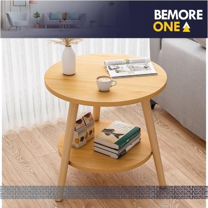Gambar Coffee Table Meja Kopi Meja Tamu Meja Tamu Meja Motif kayu Minimalis - M27 Maple dari BEMOREONE_NEW undefined Tokopedia