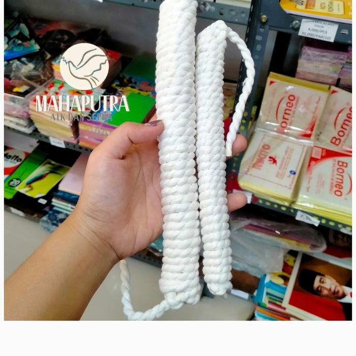Gambar TALI PRAMUKA 10 METER/ 5 METER TALI PRAMUKA PUTIH MURAH GROSIR dari mahaputraatk undefined Tokopedia