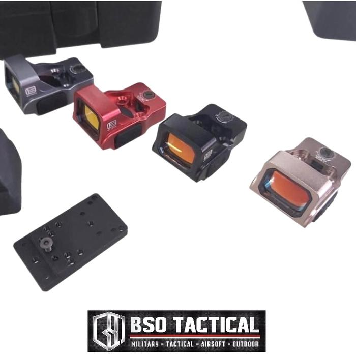 Gambar EOTECH EFLX Mini Style Tactical Holosight RMR Mount Base Picatinny NEW - Hitam dari BSO Tactical undefined Tokopedia