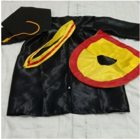 Gambar Baju Toga Topi Ukuran Anak Dewasa Paud TK SD SMP SMA Kuliah Wisuda - KUNING L/ MERAH, S dari Abyass Store undefined Tokopedia