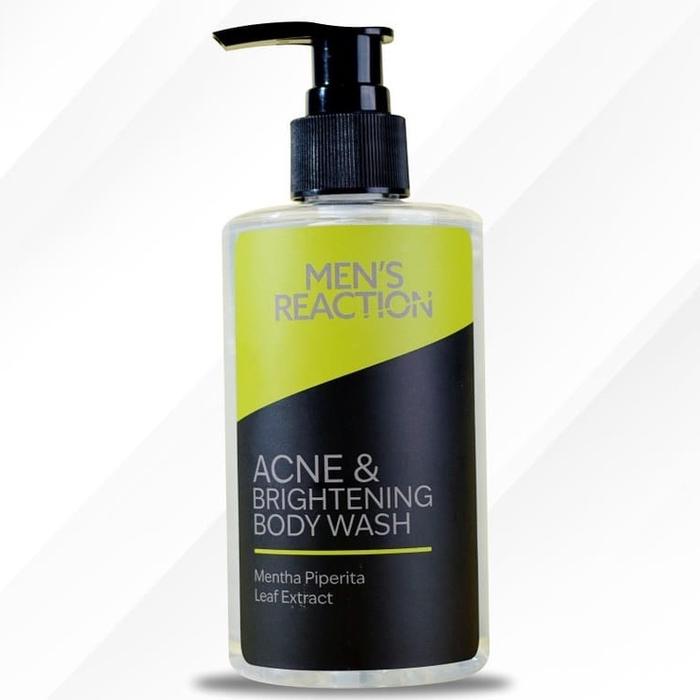 Gambar MENS REACTION Acne And Brightening Body Wash - Body Wash dari KHZ-ID undefined Tokopedia